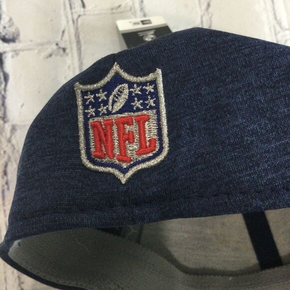 New Era Cap Hat Men's Size SM Blue Gold Fitted 2018 Green Bay Packers 39Thirty - Picture 10 of 10